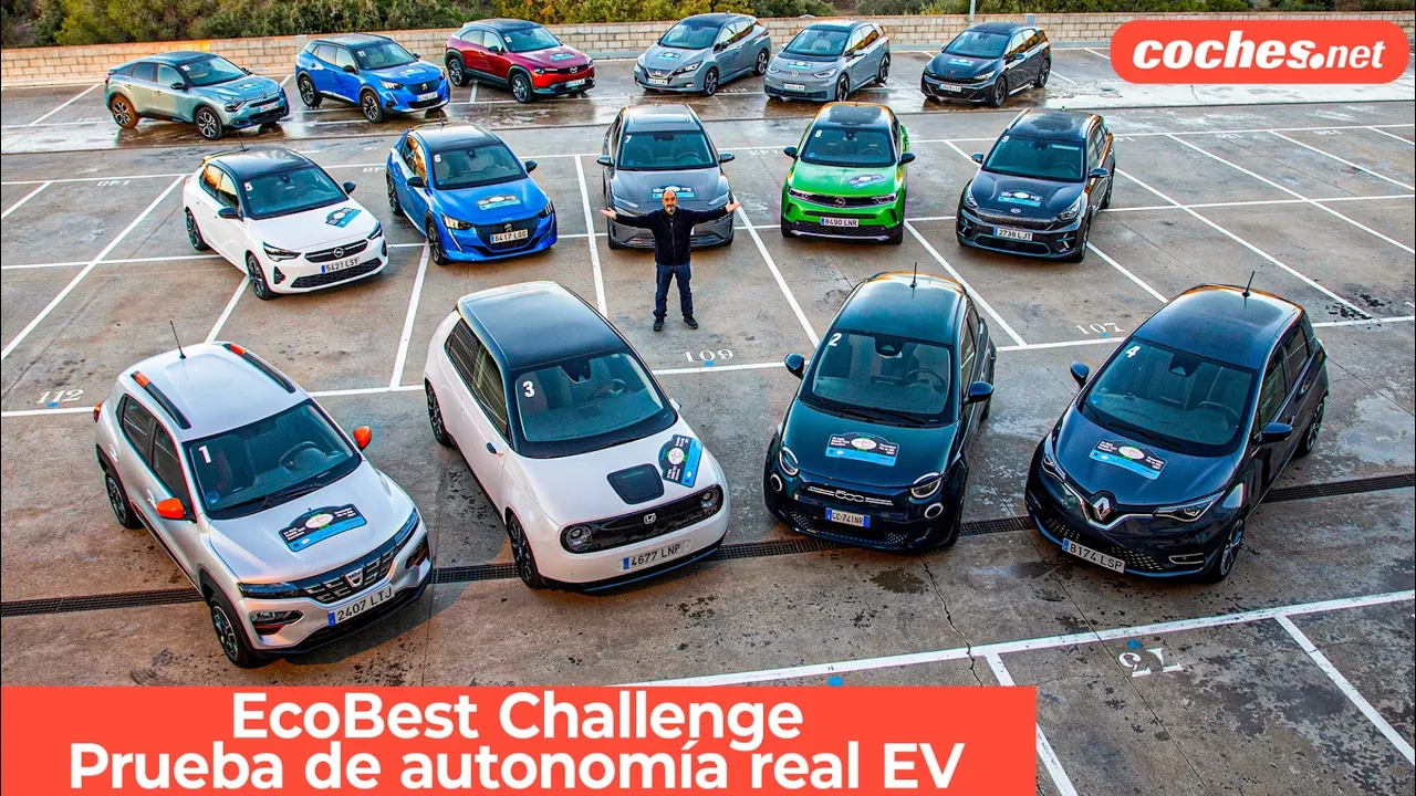 EcoBest Challenge. Prueba de autonomía real EV 2021 | Prueba / Test / Review en español | coches.net
