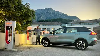 Tesla Superchargers Are Open! We Charge A Non-Tesla On A Supercharger For The First Time