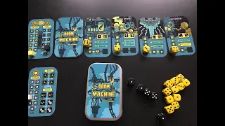 Doom Machine solo dice game