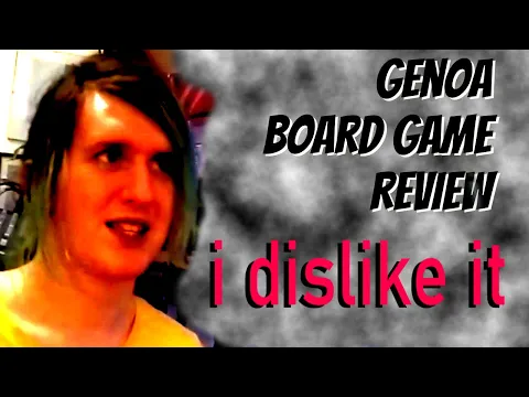 GENOA Board Game REVIEW & OVERVIEW - I dislike it.
