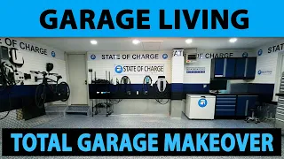 Amazing Garage Living Total Garage Makeover Electrifies State Of Charge