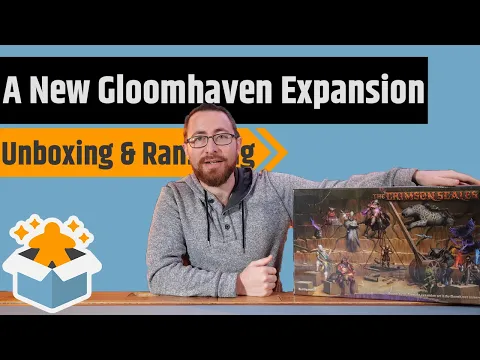 Gloomhaven: The Crimson Scales Unboxing - The Newest Gloomhaven Expansion