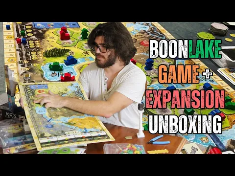 Boonlake Board Game + Artifacts Expansion UNBOXING! | Capstone Games