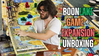 Boonlake Board Game + Artifacts Expansion UNBOXING! | Capstone Games