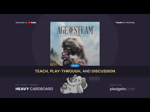 Age of Steam: Westeros 4p Teaching, Play-through, & Round table by Heavy Cardboard