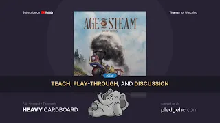 Age of Steam: Westeros 4p Teaching, Play-through, & Round table by Heavy Cardboard