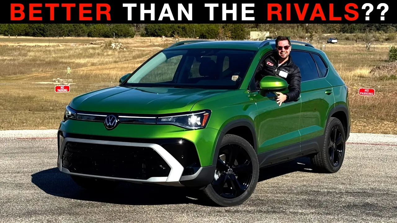 2025 Volkswagen Taos -- Is THIS Like an Audi Q3 for WAY Less Money?? (Starting Under $25k)