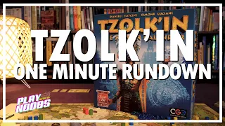 Tzolk'in - A ONE MINUTE BOARD GAME RUNDOWN