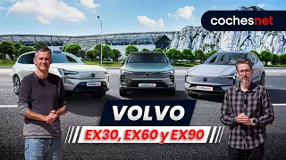 Volvo EX30, EX60 y EX90 | Tres eléctricos, tres filosofías | coches.net