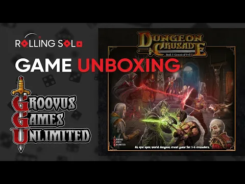 Dungeon Crusade Book I: Genesis of Evil | Game Unboxing