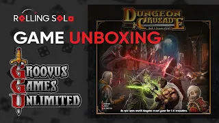 Dungeon Crusade Book I: Genesis of Evil | Game Unboxing