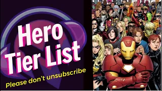 Marvel Champions | Hero Ranking | Tier List | Heroes | Scenarios | Campaign | Ranking Heroes
