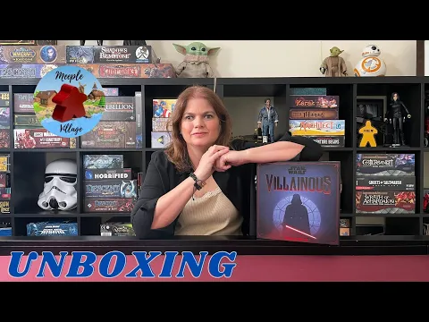 Star Wars Villanous Board Game Unboxing