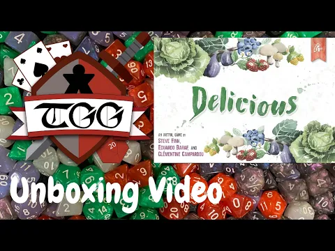 Delicious Board Game Unboxing