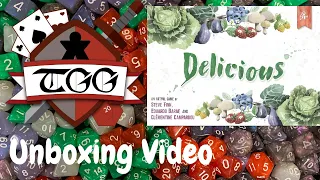 Delicious Board Game Unboxing