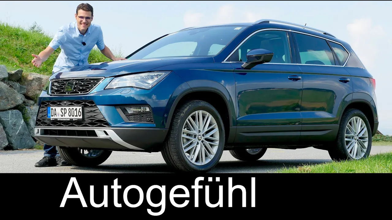 Seat Ateca Xcellence FULL REVIEW test driven 1.4 TSI all-new neu 2017 - Autogefühl