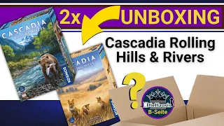 CASCADIA Rolling HILLS & RIVERS - Spiel 24 Neuheit | ? Unboxing Spiel von KOSMOS | DieHausis B-Seite