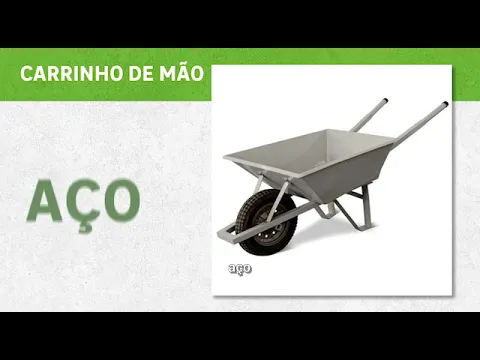 Carrinho de Mão 65L até 120kg Extraforte Aço Carbono Tramontina