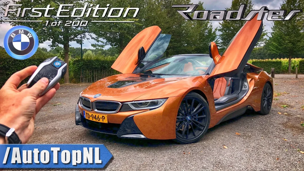 2019 BMW i8 Roadster First Edition REVIEW POV Test Drive on AUTOBAHN & ROAD by AutoTopNL