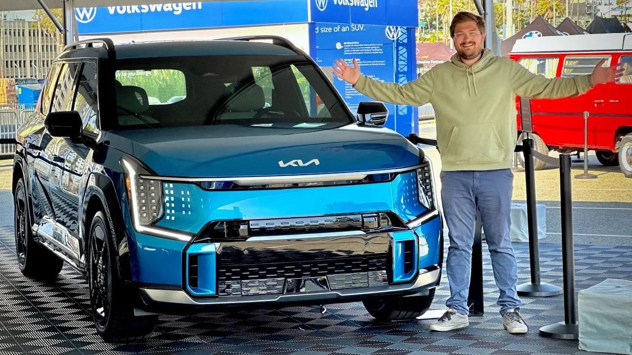 Kia EV9 Full Tour! The Electric 3-Row SUV We've All Been Waiting For
