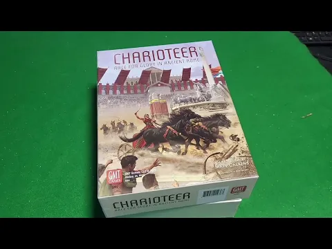 Hair Brained Games - Charioteer Unboxing (GMT Games)