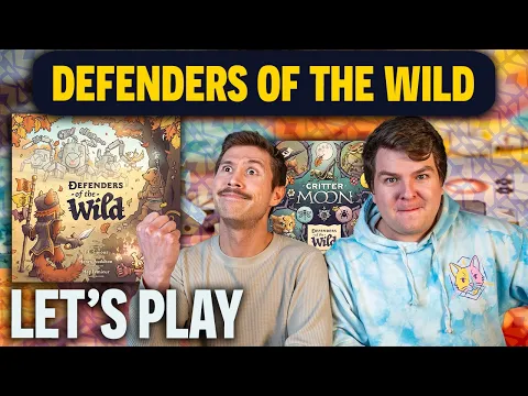 Defenders of the Wild 2nd Edition | Critter Moon Expansion | Board Game Playthrough