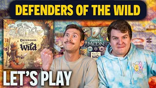 Defenders of the Wild 2nd Edition | Critter Moon Expansion | Board Game Playthrough