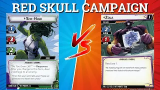 Zola vs She-Hulk Red Skull Campaign - Marvel Champions
