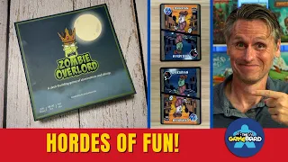 Zombie Overlord is HORDES of Fun! Deck Building that Makes YOU the Zombies!