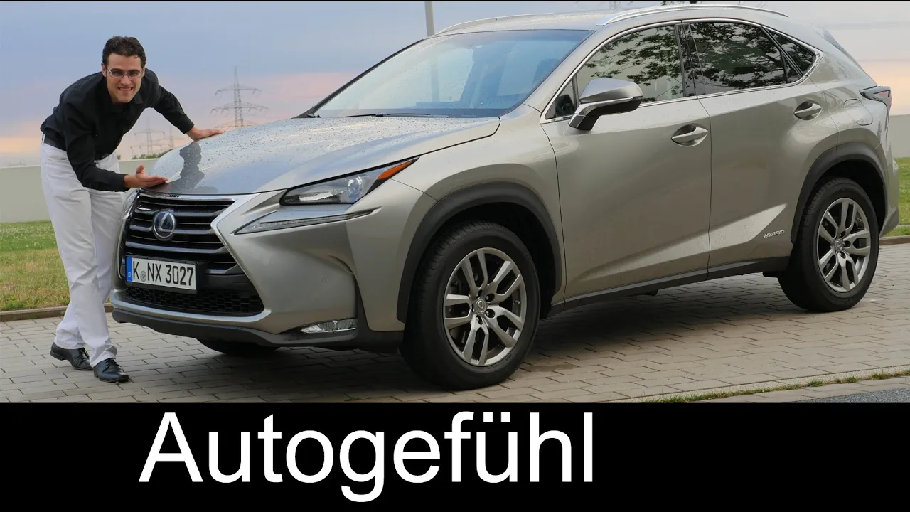 All-new Lexus NX 300h compact SUV FULL REVIEW test driven 2016  - Autogefühl