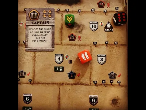 D-Day Dice (Second edition) - Playthrough [Omaha Beach]