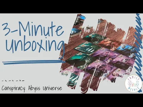 Conspiracy: Abyss Universe - 3-Minute Unboxing