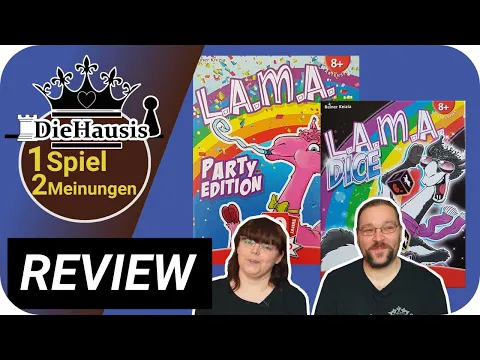 LAMA Dice vs LAMA Party | Rezension (AMIGO) [Review + Regeln]