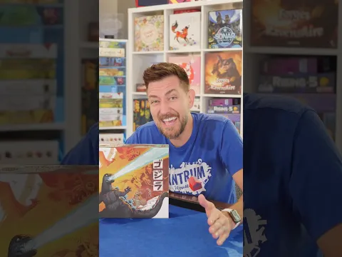 King of Tokyo: Godzilla Board Game Spotlight | Epic Monster Battles for Tokyo #godzilla #shorts