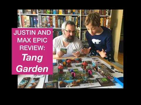 Tang Garden EPIC Board Game Review!...with Justin and Max
