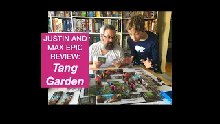 Tang Garden EPIC Board Game Review!...with Justin and Max