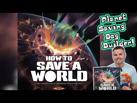 How To Save A World - #Kickstarter Preview Of This Otherworldly Bag Builder