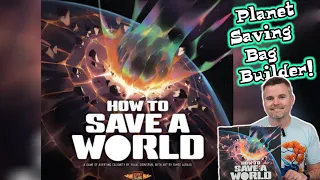 How To Save A World - #Kickstarter Preview Of This Otherworldly Bag Builder