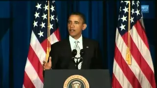 Obama Without His Teleprompter