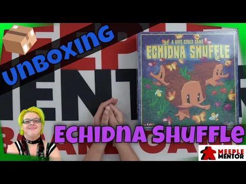 Meeple Mentor Unboxes Echidna Shuffle