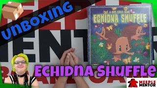 Meeple Mentor Unboxes Echidna Shuffle