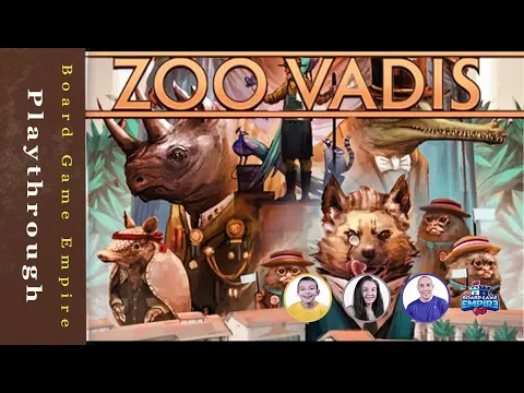Zoo Vadis How to Play, Playthrough, & Review - Bitewing Games