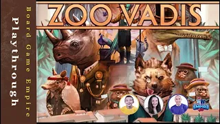 Zoo Vadis How to Play, Playthrough, & Review - Bitewing Games