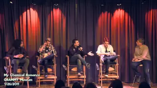 My Chemical Romance- The GRAMMY Museum Interview Part 1