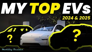 Top 4 EVs of 2024 + 10 Most Anticipated Electric Cars of 2025