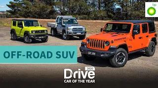 2020 Best Off-road SUV: Jeep Wrangler Rubicon, Toyota LandCruiser, Suzuki Jimny