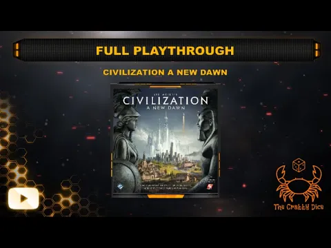 Civilization A New Dawn ... Full Playthrough and Review by the Crabby Dice