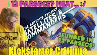 The Artemis Project: Satellites & Commanders - Kickstarter Critique Review