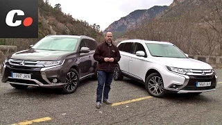 Mitsubishi Outlander SUV | PHEV vs Diesel | Prueba / Test / Review en español | coches.net