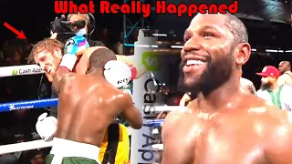 What was that...? (Floyd Mayweather vs Logan Paul)